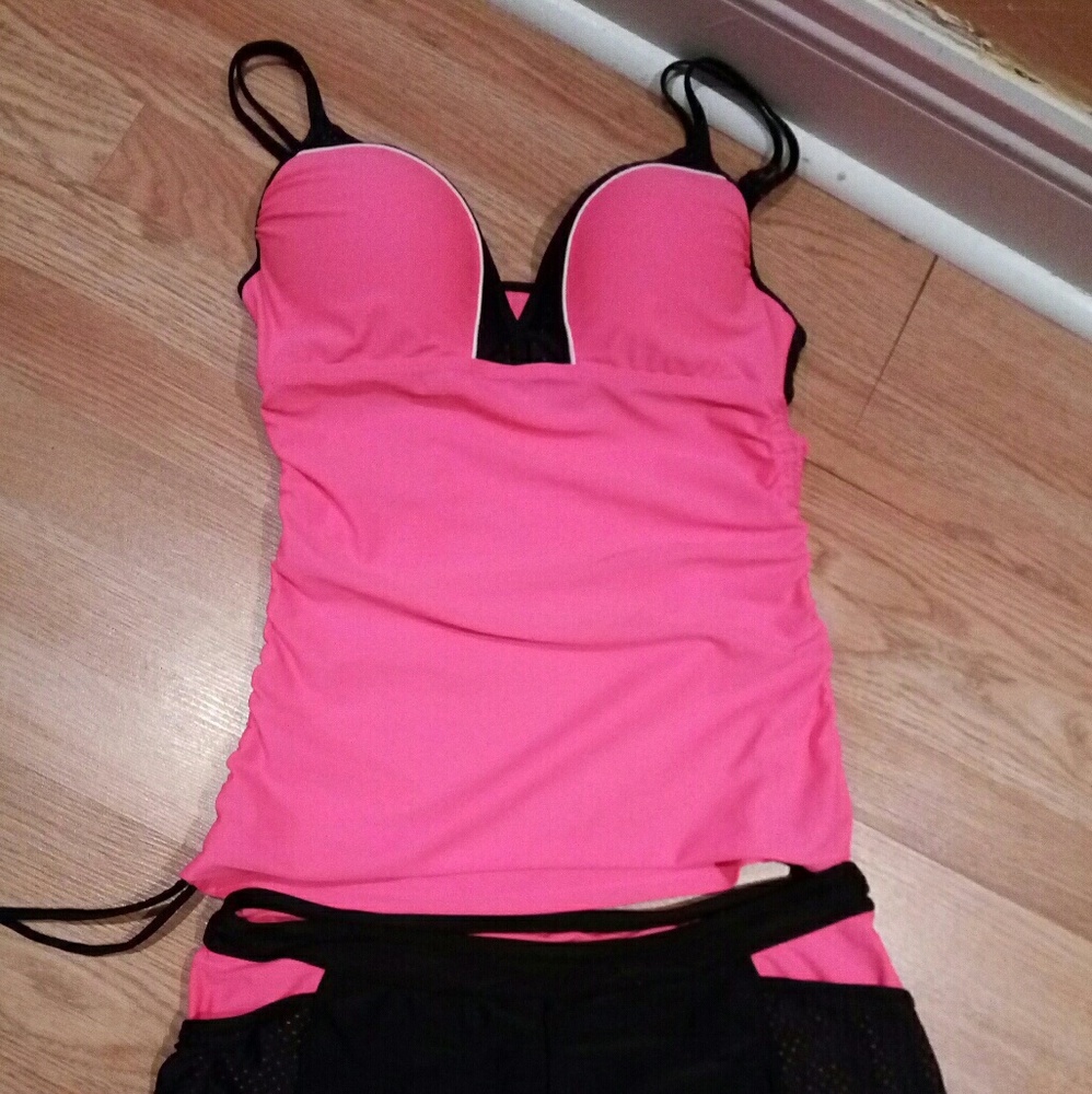 Pink/black Swimsuit